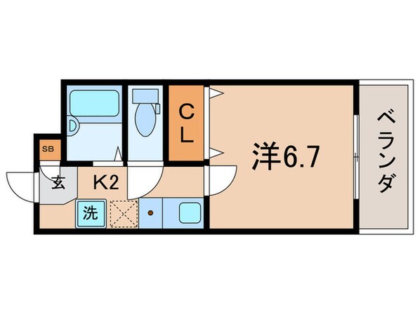 マンションプルミエ－ルの物件間取画像